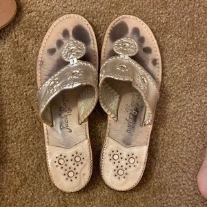 Platinum Jack Rogers Size 9